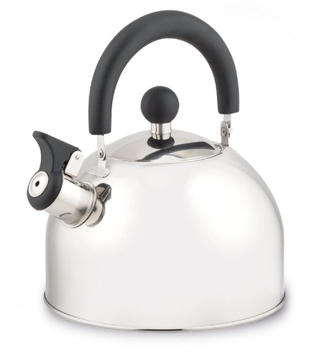 Hoffmanns Teekessel Wasserkessel 2 Liter aus Edelstahl - Induktionsfähig - 10370