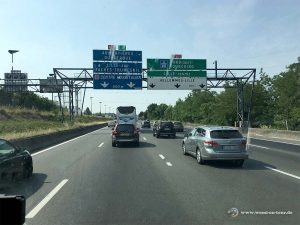 Autobahn bei Lille