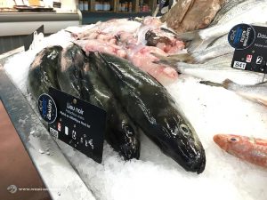 Lieu Noir beim Fischmarkt in Fécamp