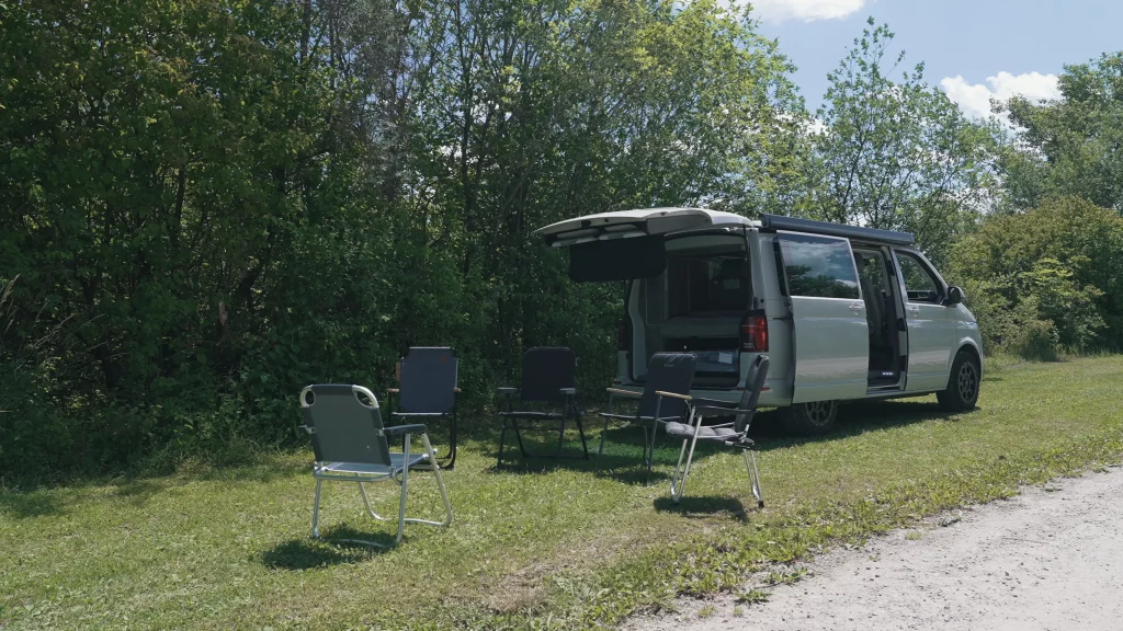 Bequeme Stühle für den vW California